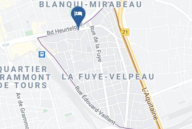 Indre Et Loire - Gite La Dependance Maps
