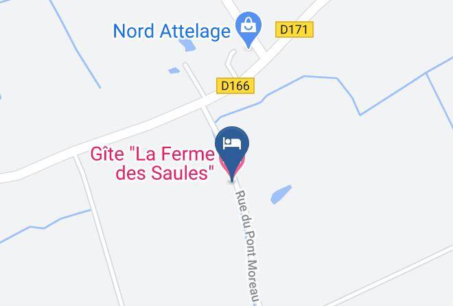 Pas De Calais - Gite La Ferme Des Saules Maps