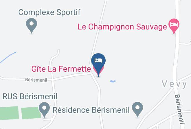 Luxemburg Province - Gite La Fermette Maps