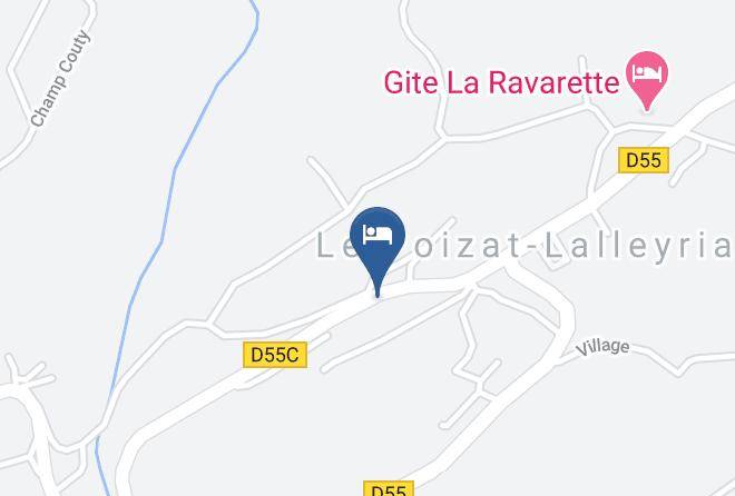 Ain - Gite La Fruitiere Maps