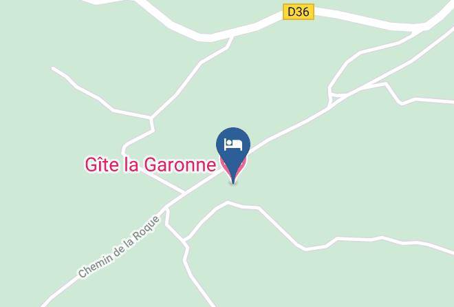 Var - Gite La Garonne Maps