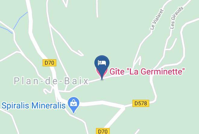 Drome - Gite La Germinette Maps