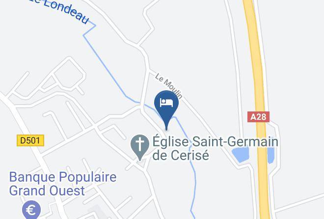 Orne - Gite La Grange De Cerise Maps