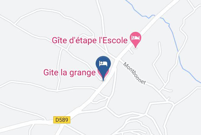 Gite La Grange Map