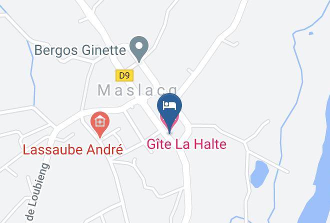 Pyrenees Atlantiques - Gite La Halte Maps