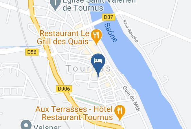 Saone Et Loire - Gite La La Madeleine Maps