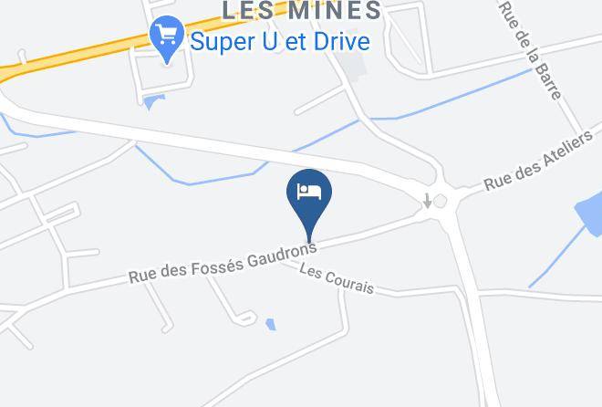 Vienne - Gite La Loge Maps