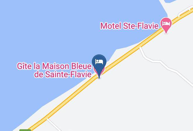 La Mitis Regional County Municipality - Gite La Maison Bleue De Sainte Flavie Maps