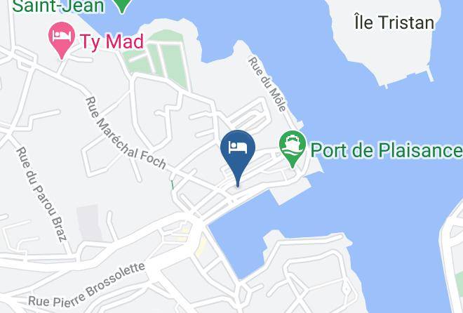 Finistere - Gite La Maison Bleue Maps