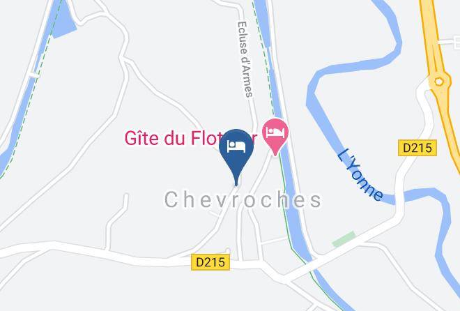 Nievre - Gite La Maison Du Carrier Maps