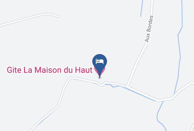 Jura - Gite La Maison Du Haut Maps