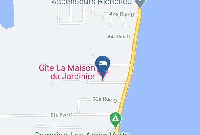 Le Haut Richelieu Regional County Municipality - Gite La Maison Du Jardinier Maps