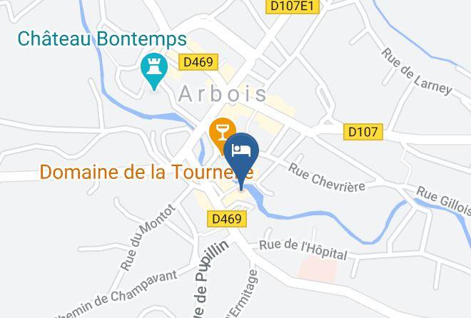 Jura - Gite La Maison Pres De La Riviere Maps