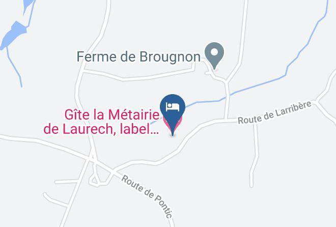 Landes - Gite La Metairie De Laurech Label Ecogite Et Charme Maps