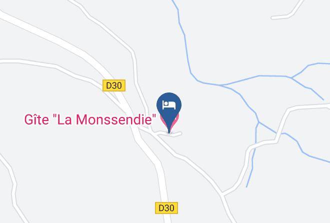 Cantal - Gite La Monssendie Maps