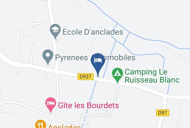 Hautes Pyrenees - Gite La Paloumere Maps