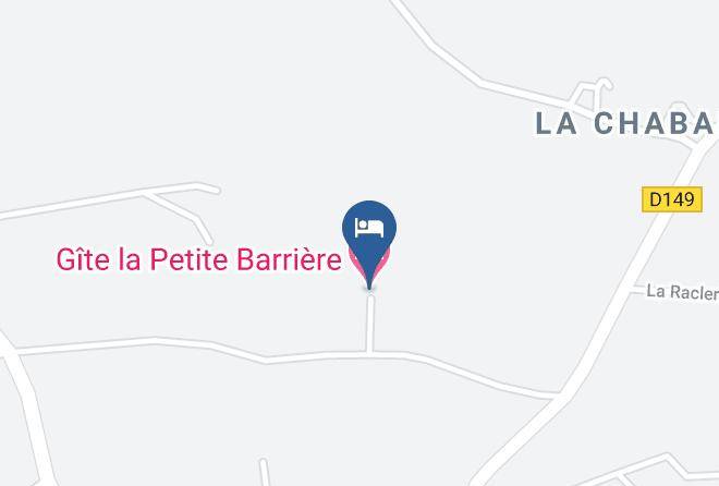 Charente Maritime - Gite La Petite Barriere Maps