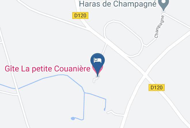 Mayenne - Gite La Petite Couaniere Maps