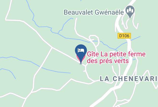 Isere - Gite La Petite Ferme Des Pres Verts Maps