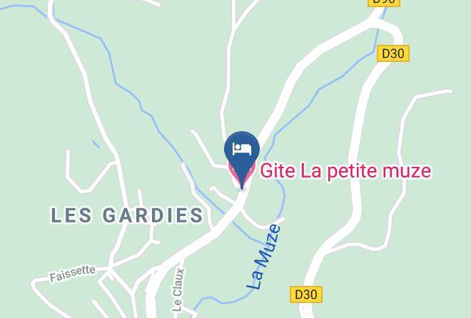 Aveyron - Gite La Petite Muze Maps