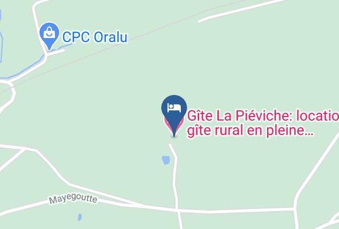 Vosges - Gite La Pieviche Location Gite Rural En Pleine Nature Maps