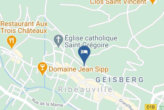 Haut Rhin - Gite La Porte Des Pucelles Maps