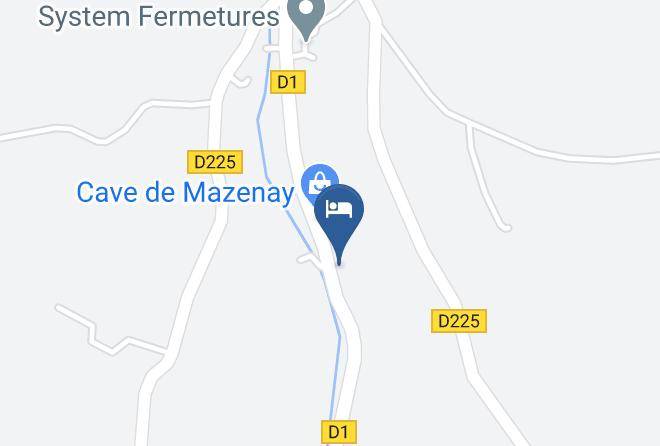 Saone Et Loire - Gite La Providence De Mazenay Maps