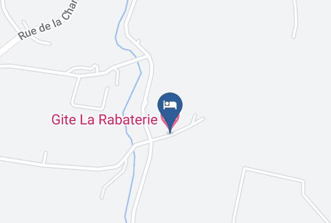 Indre Et Loire - Gite La Rabaterie Maps