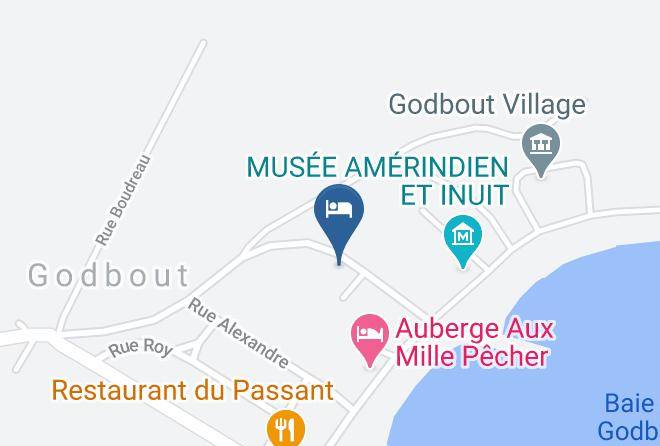 Manicouagan Regional County Municipality - Gite La Richardiere Maps