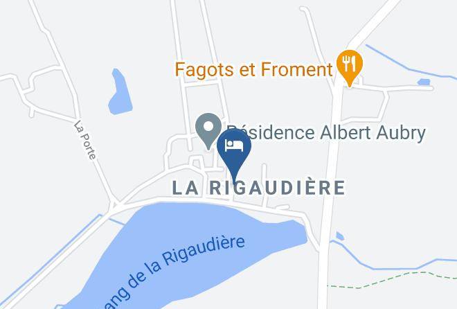 Ille Et Vilaine - Gite La Rigaudiere Maps