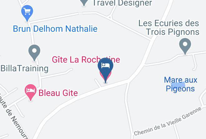 Seine Et Marne - Gite La Rochetine Maps