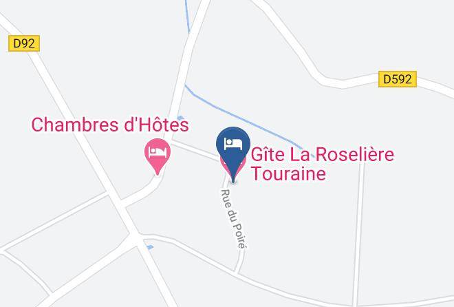 Indre Et Loire - Gite La Roseliere Touraine Maps