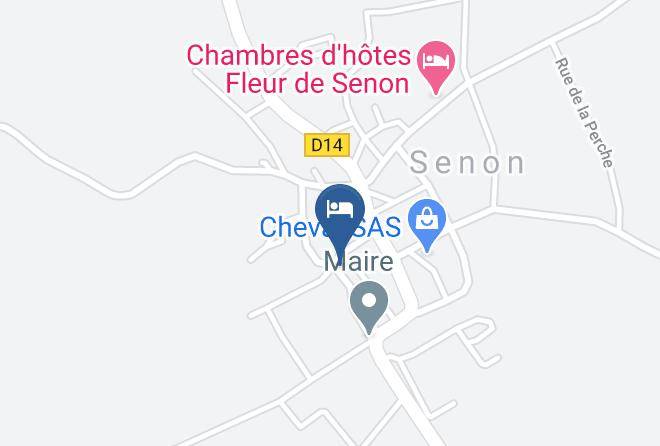 Meuse - Gite La Ruche Maps