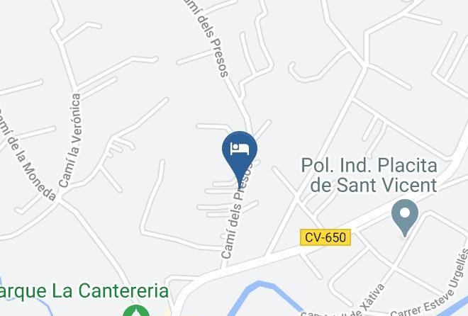 Onteniente - Gite La Rustika Ontinyent Maps