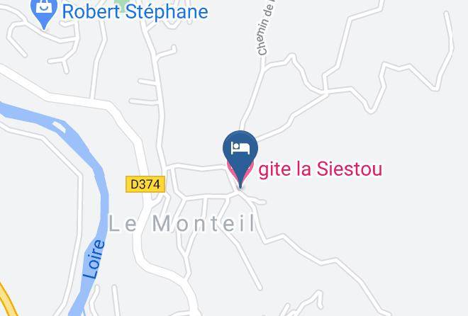 Haute Loire - Gite La Siestou Maps