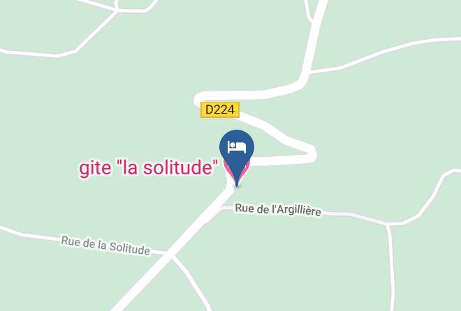 Pas De Calais - Gite La Solitude Maps