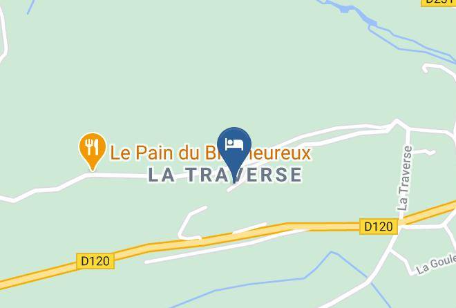 Ardeche - Gite La Traverse Maps