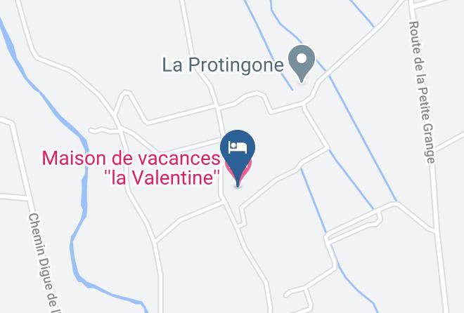 Vaucluse - Maison De Vacances ''la Valentine'' Maps