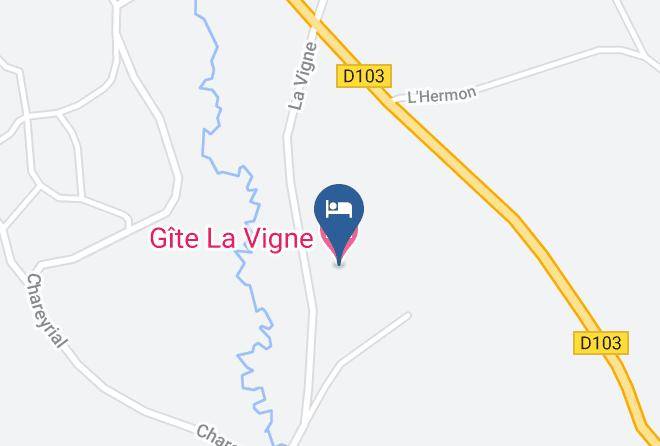 Haute Loire - Gite La Vigne Maps