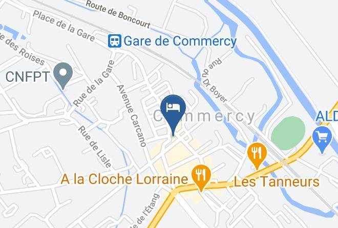 Meuse - Gite La Vue De Chateau A Commercy En Lorraine Maps
