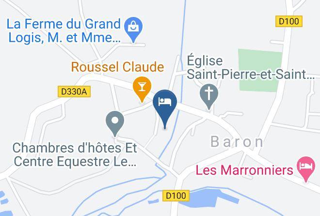 Oise - Gite Labaronnaise Maps