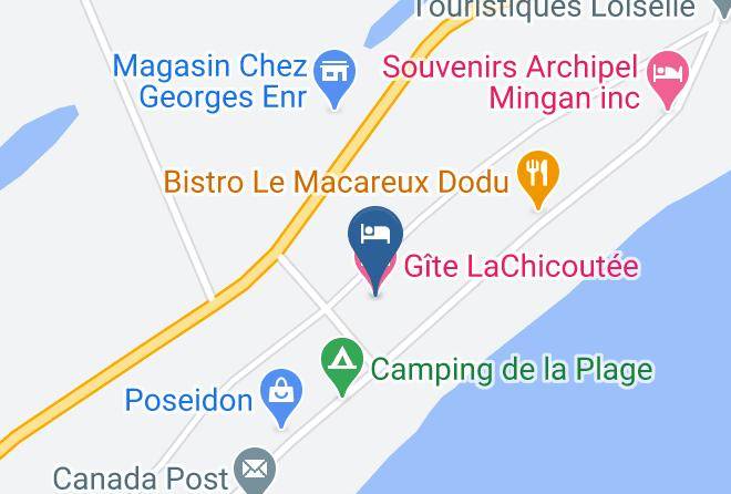 Minganie Le Golfe Du Saint Laurent - Gite Lachicoutee Maps