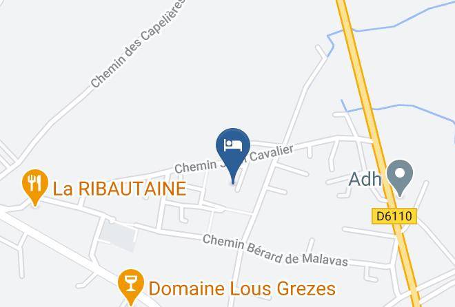 Gard - Gite Le Bon Accueil En Cevennes Maps