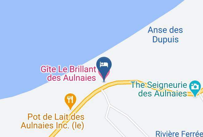 L Islet Regional County Municipality - Gite Le Brillant Des Aulnaies Maps