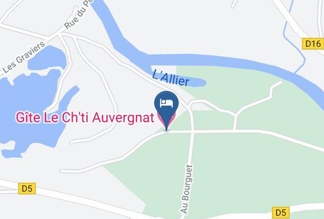 Haute Loire - Gite Le Ch'ti Auvergnat Maps