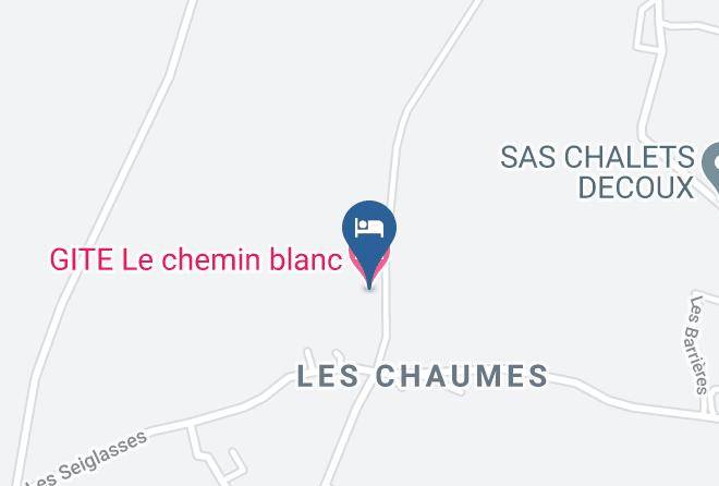 Charente - Gite Le Chemin Blanc Maps
