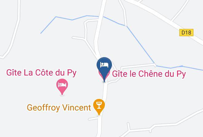 Rhone - Gite Le Chene Du Py Maps
