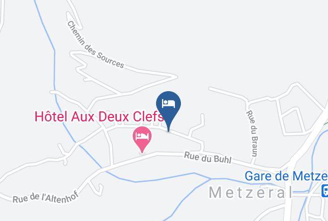 Haut Rhin - Gite Le Clevimar Maps