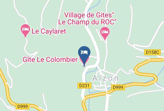 Gard - Gite Le Colombier Maps