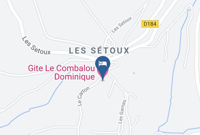 Haute Loire - Gite Le Combalou Dominique Maps